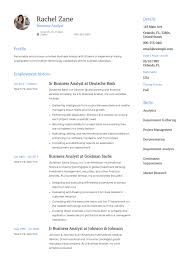Business Analyst Resume Sample Template Example Cv Formal Design Business Analyst Resume Project Manager Resume Resume Guide