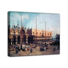 Shop with confidence on ebay! Picture San Marco Canaletto Print On Canvas With Or Without Frame