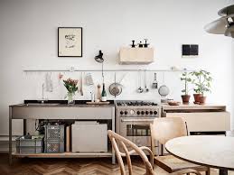 smart storage in a swedish kitchen