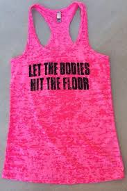 Let The Bodies Hit The Floor Women S Workout Tank Crossfit Tank Top Exercise Tank Top Running Tank Fitness Tank Too Womens Workout Tank Clothes Fit Women