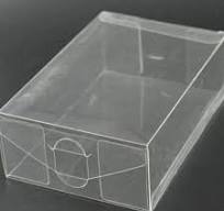 Non-Edible Transparent Pvc Packaging Box, For Apparel, Material Thickness:  0-3 mm