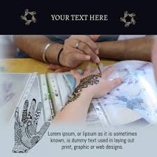 The popularity of the blank invitation card template stems from the fact that printed invitations happen to be one of the most common and. Customizable Design Templates For Henna Postermywall