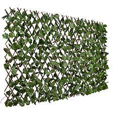 Free delivery and returns on ebay plus items for plus members. Buy Dearhouse Fence Privacy Screen For Balcony Patio Outdoor Decorative Faux Ivy Fencing Panel Artificial Hedges Single Sided Leaves Online In Indonesia B07v371ykg
