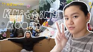 my own knitting room?? upgrades + renovation, frogging my sunday tee