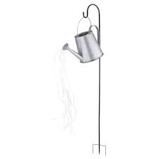 Lichterkette außen, iregro lichterkette glühbirnen außen, garten lichterkette, wasserdicht ip44. Wasserfall Giesskanne Solar Led Garten Deko Draussen Giesskanne Mit Lichterkette Aussen Mit Halterung Flackernde Leds 80x Led Neutralweiss H 130 Cm Kaufen Bei Www Etc Shop De Gmbh Co Kg
