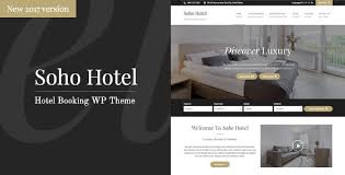 Soho Hotel V2 0 6 Responsive Hotel Booking Wp Theme Soho Hotel Wp Themes Wp Themes Free
