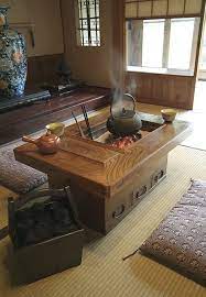 This measures 32 long x 21.5 deep x 14 tall. Hibachi Japanese Table Grilling Cooking With Clay