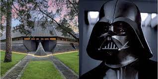 Houston's iconic 'darth vader house' hits market for $4.3m. Wild House Modeled After Darth Vader S Helmet Hits The Market Inside The Magic