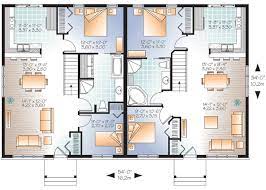 Often house plans with photos of the interior and exterior clearly capture your imagination and offer aesthetically pleasing details while you comb great pictures can directly influence your commitment to and recognition of the perfect house plan for you and your family and oftentimes, this only. Plan 22341dr Contemporary Two Family Home Plan Family House Plans House Plans Duplex Floor Plans
