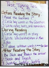 Test Taking Tips For Reading Teaching With Jennifer Findley