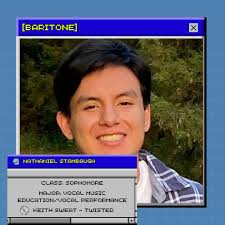 Introducing…the Baritones! @brycenfranks Chris Hill Jackson Humphrey-Lehrach  @cameronlonghurst Grayson Jones Alex McClellan @scuffed_marcus  @samismy.name @nathaniel_stambaugh @sammyray03 @walkeronfilm (External  Relations Chair)