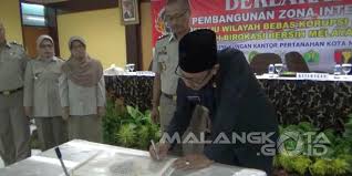 Maybe you would like to learn more about one of these? Bpn Kota Malang Berkomitmen Perangi Korupsi Pemerintah Kota Malang