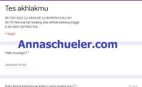 Jadi admin ingin kamu tahu dengan ujian tes akhlakmu yang populer saat ini. Link Tes Akhlakmu Ujian Docs Google Form Baru Annaschueler Dubai Khalifa