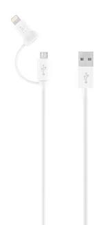 Belkin Micro Usb Cable With Lightning Adapter Education Apple Hk