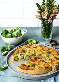 Rezept Rosenkohl Quiche Mit Wurzigem Bergkase Bacon Rosenkohl Quiche Rosenkohl Rezept Vegetarisch Gerichte Mit Rosenkohl