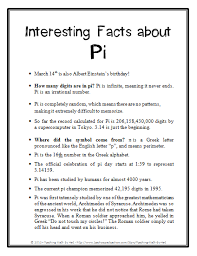 Interesting Pi Facts Facts About Pi Pi Day Facts Math Facts