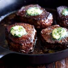 Restaurant Style Filet Mignon With Compound Butter Recipe Yummly Recipe Grilled Steak Recipes Filet Mignon Steak Recipes Best Filet Mignon Recipe