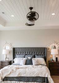 Bedroom Ceiling The Master Bedroom Features Tray Ceiling With Pine Shiplap Painted In White Bedroom Ideas For Women Cozy Woman Bedroom Master Bedrooms Decor