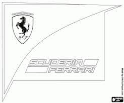 All the pictures are free and printable. Logo Of Scuderia Ferrari Coloring Page Printable Game