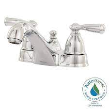 The spot resist finish avoids fingerprints and water spots for easy. Moen Banbury 4 Inch Centerset 2 Handle Low Arc Bathroom Faucet In Chrome The Home Depot Canada