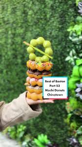 You can find these Mochi Donuts in Chinatown at One Zo. #Boston  #MochiDonuts #BostonTikTok #BostonFoodies #Chinatown #Boba