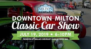 Downtown Milton Classic Car Show 2019 Downtown Milton