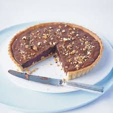 Tarte Au Chocolat Et Aux Noisettes Tarte Au Chocolat Recette Tarte Chocolat Tarte Sans Pate