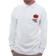 Engeland start het ek zondag op wembley tegen kroatië, de verliezend finalist van het wk 2018. Engeland Retro Rugby Shirt 1910 Sportus Nl
