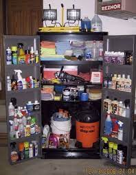 Storage Of Detailing Supplies Auto Geek Online Auto Detailing Forum Car Detailing Garage Organization Tips Car Detailing Supplies
