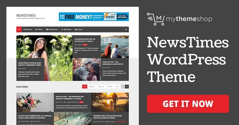 MyThemeShop NewsTimes WordPress Theme