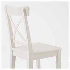 Ingolf Chair White In 2020 White Chair Chair Ikea