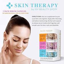 Amazon.com: My Beauty Spot Facial Serum Capsules 3 Pack 90pcs Vitamin C  Serum, Hylunaric Acid Serum, Collagen Serum for Face Anti Aging Anti  Wrinkle ...