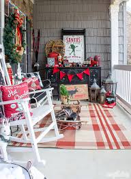 Christmas Front Porch Decorations Inspired By Santa S Elves We are the gift of giving! christmas front porch decorations