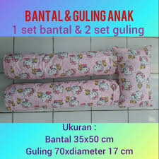 Bantal guling memang akan terasa nyaman berdasarkan penelitian, memeluk guling lebih baik daripada memakai bantal. Jual 1 Set Bantal 2 Set Guling Anak Tanggung Jakarta Utara Fransiscakw09 Store Tokopedia