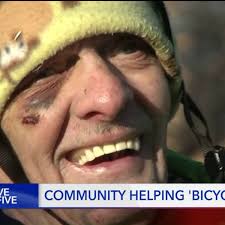 Community helping `Bicycle Brent`