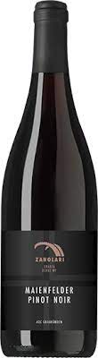 ein rotwein aus grabunden malanser maienfelder pinot noir zanolari schweizerisch schweizerwein aocgraubunden switze pinot noir schweizer weine rotwein