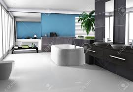 Check spelling or type a new query. Modern Home Interior Of A Luxury Bathroom With Contemporary Furniture And Design White Floor And Bathtub No Brandnames Objects Stock Photo Picture And Royalty Free Image Image 19428474