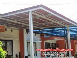Hal ini karena atap go green menawarkan banyak keuntungan bagi para penggunanya. Kanopi Baja Ringan Atap Go Green Merah Matahari Kanopi 0813 8586 5487