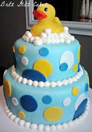 Pin By Bgc Baking Co On My Cake Creations Baby Shower Duck Baby Shower Cakes Shower Cakes
