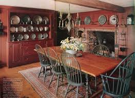 From Early American Life Magazine Love The Pewter Collection Colonial Dining Room Primitive Dining Rooms Country Kitchen