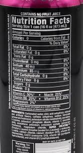 Energy drink, sugar free red bull 250 ml 5 calories 0 g 0 g 0 g 0 g 0 mg 0 g 105 mg 0 g 0 g. Zero Calorie Energy Drinks How Do They Measure Up Null Chiropractic