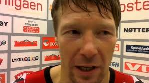 "Håndballguden" Johnny Jensen etter kampen mot Runar