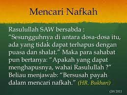 Kewajiban suami menurut al qur an dan hadist. Kewajiban Suami Memberi Nafkah Sukses Dunia Akhirat
