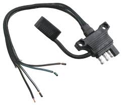 This type of connector is fantastic for consumer trailers. Hopkins Endurance 4 Way Flat Trailer Connector Trailer End Ergonomic Design Hopkins Wiring Hm48110