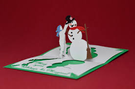 This camel card is a bit of a hybrid. Christmas Pop Up Card Magical Snowman Tutorial Creative Pop Up Cards