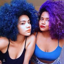 Black Blue And Purple Curly Hair Pinterest Andrylsd Yyyaaass Natural Hair Styles Curly Hair Styles Natural Hair Color