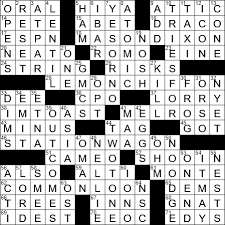 Devon Delivery Vehicle Crossword Clue Archives Laxcrossword Com