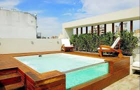 We like them, maybe you were too. Small Rooftop Swimming Pool Design In House Novocom Top
