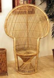 Amazon Com Rattan Peacock Chair Buri 110 Wicker Chair Chair Tropical Chairs