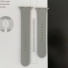 Using the size you have matched to your watch you are now able to find a watchband that will fit your watch. Apple Watch Solo Loop Sizing Matches Sport Loop Holes Macrumors